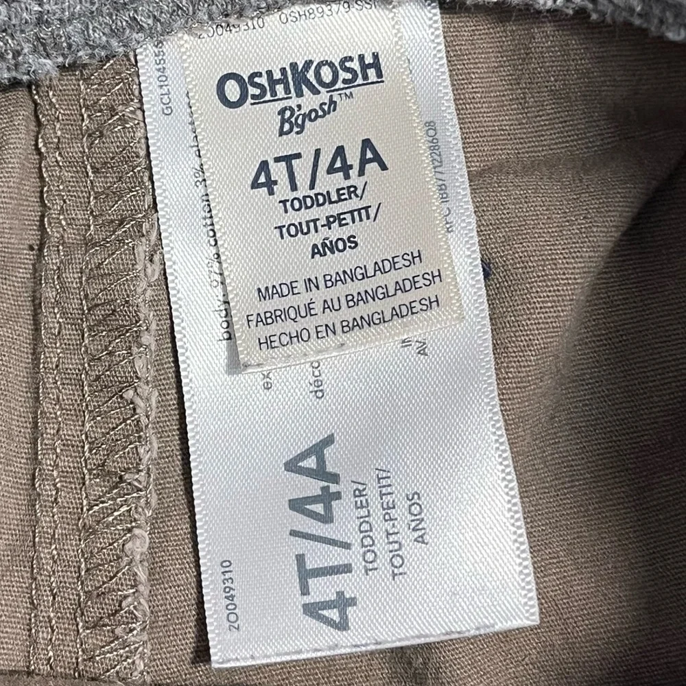 OshKosh B'gosh Khaki Joggers size 4T